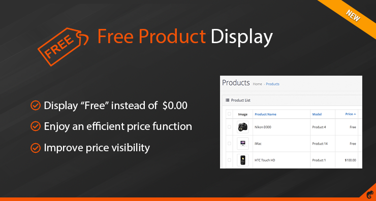 Free Product Display